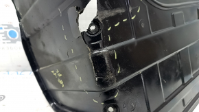 Left engine guard for Hyundai Sonata 11-14 hybrid cracks, fractures, missing fragments