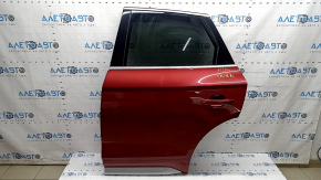 Door assembly rear left Audi Q5 80A 18-24 keyless, red LY3S, bumpers