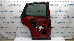 Door assembly rear left Audi Q5 80A 18-24 keyless, red LY3S, bumpers