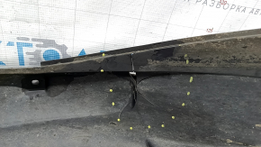 Front right fender liner Hyundai Sonata 11-15 hybrid cracks, breaks