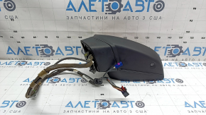 Left side mirror assembly for Audi Q5 80A 18-24V 15+4 pins, blue, turn signal, auto-dimming, heated, BSM, camera, bumpers
