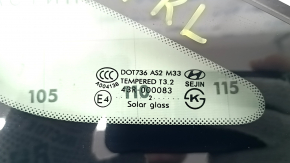 Rear left blind glass window Hyundai Sonata 11-15