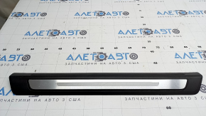 Audi Q5 80A 18-24 black and chrome outer door sill trim, scratches