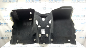 Front floor covering for BMW 4 Series F36 15-20 Gran Coupe, black, ready to clean
