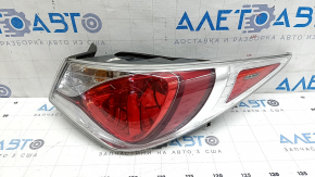 Right outer fender light for Hyundai Sonata 11-15 hybrid, scratches, chip
