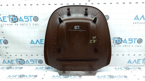 Rear passenger seat backrest trim for Audi Q5 80A 18-24, brown, with mesh, broken latch