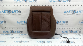 Audi Q5 80A 18-20 passenger seat upholstery, brown leather, Standard, heated