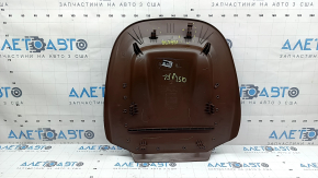 Rear driver's seat backrest pad for Audi Q5 80A 18-24, brown, with mesh, broken fastener, broken fastener