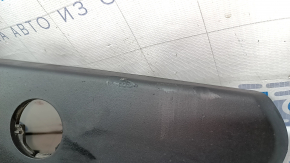 Hyundai Sonata 2014-2015 hybrid front bumper lower grille trim, texture, scratches, dented, cracks in fasteners