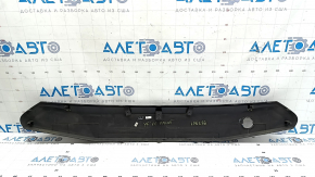Hyundai Sonata 2014-2015 hybrid front bumper lower grille trim, texture, scratches, dented, cracks in fasteners