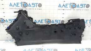 Left side center console trim for Toyota Venza 21-24, black
