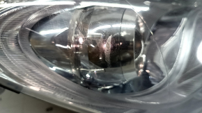 Right front headlight for Hyundai Sonata 11-15 hybrid, halogen, polished, web-like