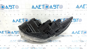 Right front headlight for Hyundai Sonata 11-15 hybrid, halogen, polished, web-like