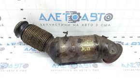 BMW X3 G01 18-19 2.0T catalytic converter mesh is torn