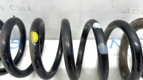 Rear right spring for Hyundai Sonata 11-15, white, gray, and yellow stiffness