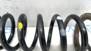 Rear left spring for Hyundai Sonata 11-15, white, gray, and yellow stiffness