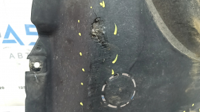Front left fender liner, front part of BMW X3 G01 18-21, worn, dented