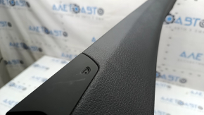 Front right door trim panel for Audi Q5 80A 18-20 black, brown leather armrest, black leather insert, Bang & Olufsen, with handle and trim