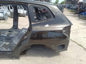Quarter wing rear left BMW X3 G01 18-24 on the body, brown