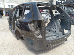 Quarter wing rear left BMW X3 G01 18-24 on the body, brown