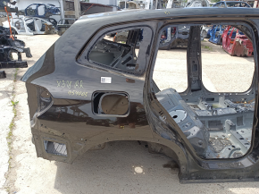 Quarter wing rear right BMW X3 G01 18-24 on the body, brown, bumpers