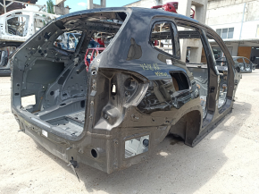Quarter wing rear right BMW X3 G01 18-24 on the body, brown, bumpers