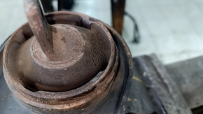 Rear left longitudinal arm Hyundai Sonata 11-15 cracked silent block