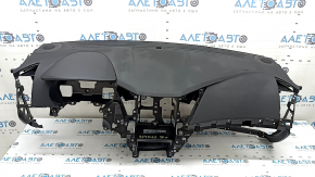 Hyundai Sonata 11-15 black dashboard with airbag
