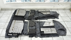 Hyundai Sonata 11-15 hybrid black floor covering, dry cleanable