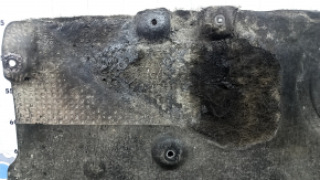 The rear engine guard of the BMW X3 G01 18-24 is melted and broken.