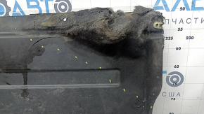 The central underbody protection of the BMW X3 G01 18-24 is melted.