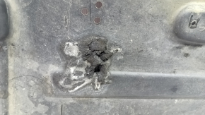 The central underbody protection of the BMW X3 G01 18-24 is melted.