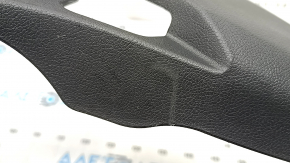 Right side passenger seat trim for Hyundai Sonata 11-15, black, manual, scratches
