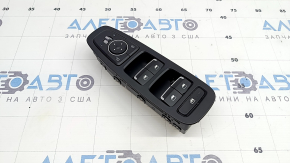 Front left window lift control for Hyundai Sonata 20-23 black