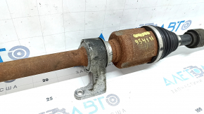 Honda CRV 23-26 HEV AWD front right drive axle shaft assembly, rusty, torn boot