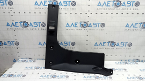 Right rear seat back trim for Hyundai Sonata 20-26, black