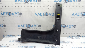 Right rear seat back trim for Hyundai Sonata 20-26, black
