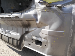 Hyundai Sonata 11-15 rear panel on the body, silver, dented