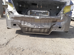 Hyundai Sonata 11-15 rear panel on the body, silver, dented