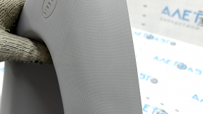Left rear pillar trim for Hyundai Sonata 11-14, gray, worn