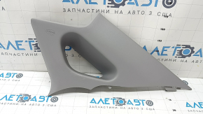 Right rear pillar trim for Hyundai Sonata 11-14, gray, worn
