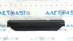 Front left door sill plate for Hyundai Sonata 11-15, black, worn