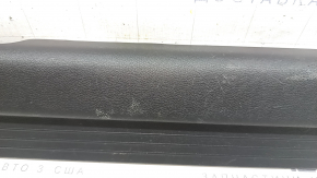 Front right door sill plate for Hyundai Sonata 11-15, black, scratches