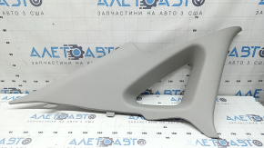 Left rear pillar trim for Hyundai Sonata 20-22, gray, plastic turned white