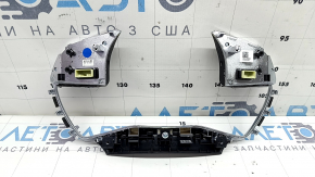 Black steering wheel controls for Hyundai Sonata 20-23 with trim