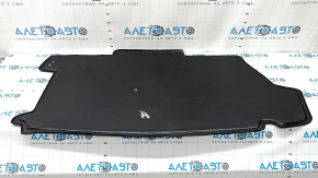 Small trunk mat (rubberized fabric) for Hyundai Sonata 11-13 hybrid, black, for cleaning