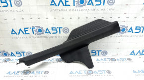 Rear left door sill plate for Hyundai Sonata 11-15, black, type 2, scratches