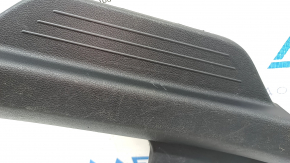 Rear right door sill plate for Hyundai Sonata 11-15, black, type 2, scratches
