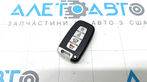Hyundai Sonata 11-15 smart key, 4 buttons, chrome chipped, scratches