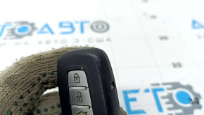Hyundai Sonata 11-15 smart key, 4 buttons, chrome chipped, scratches